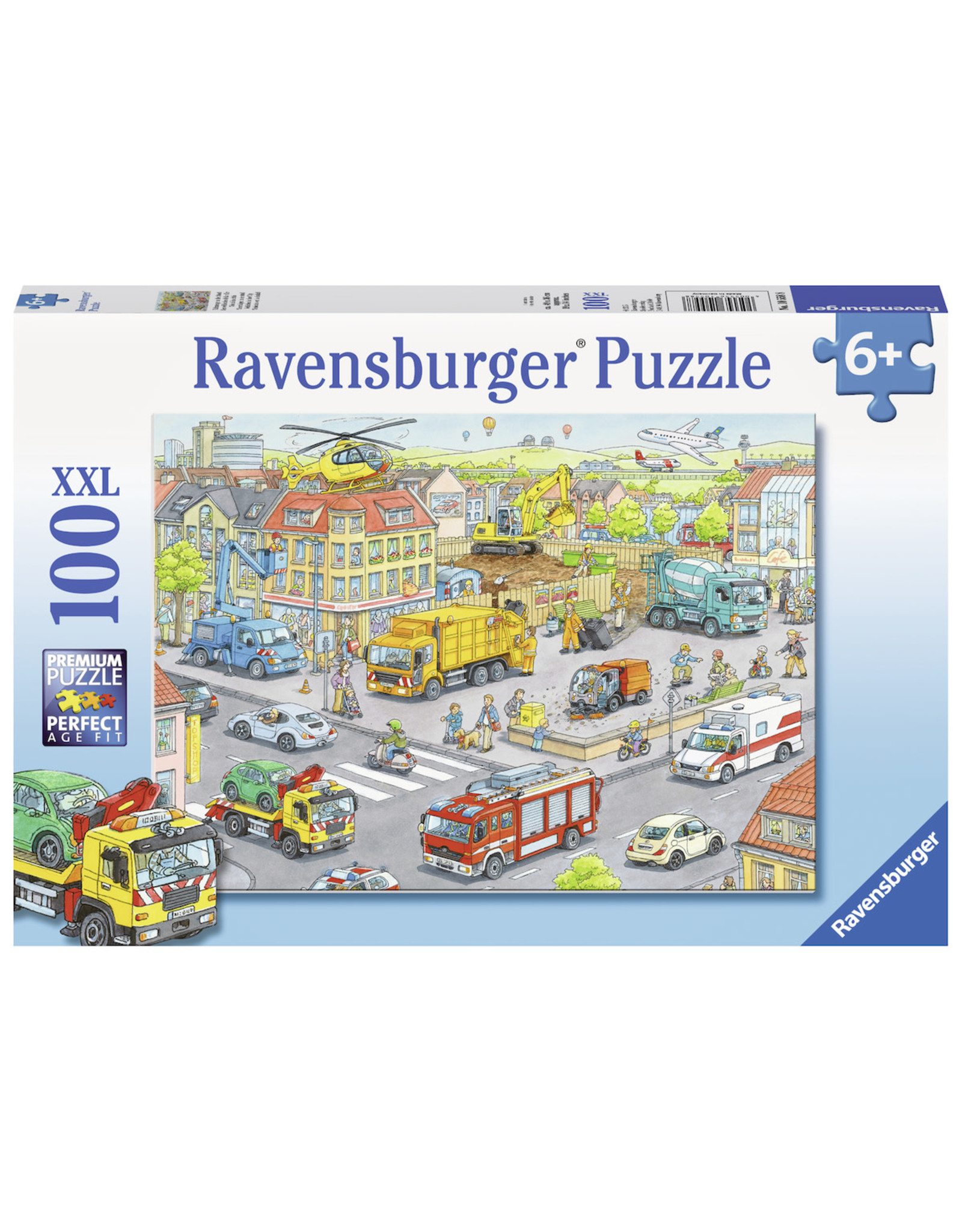 Ravensburger Ravensburger Puzzel 105588 Voertuigen in de Stad 100XXL stukjes
