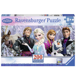 Ravensburger Ravensburger puzzel Panorama 128013 Arendelle In Het Eeuwige IJs Frozen 200  stukjes