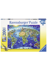 Ravensburger World Landmarks Map