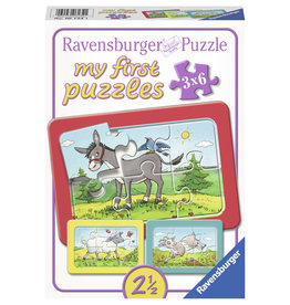 Ravensburger My First Puzzle - Schaap, Ezel En Geit