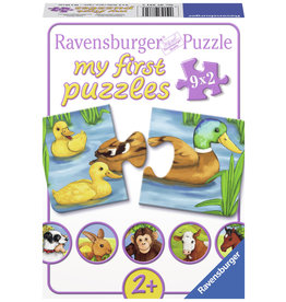 Ravensburger Lieve Dieren - Hout 9X2