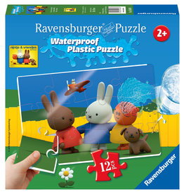 Ravensburger Ravensburger Plastic Puzzel De Avonturen van Nijntje (Waterproof) - 12 Stukjes