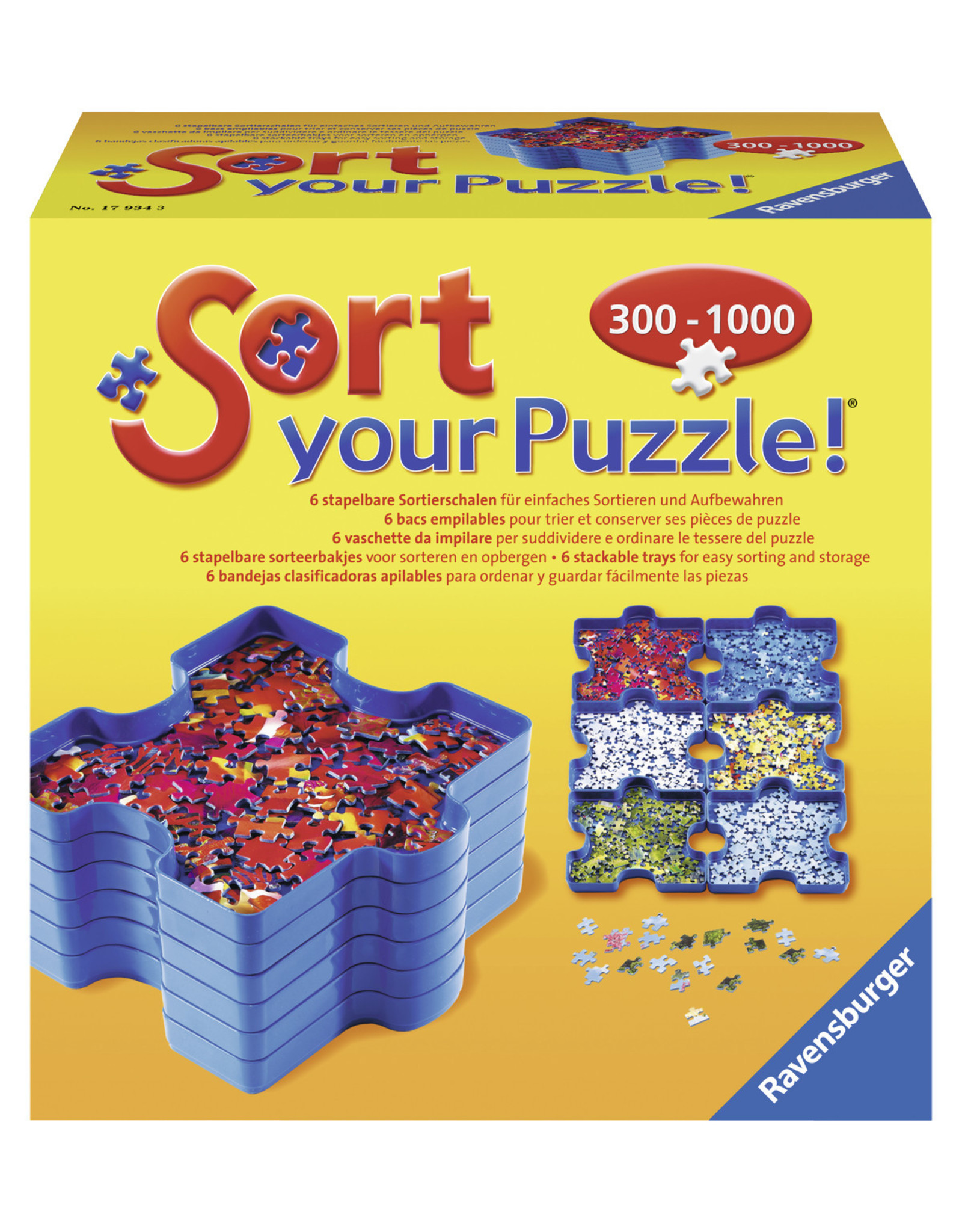Ravensburger Ravensburger 179343 Sort Your Puzzle - sorteerbakjes