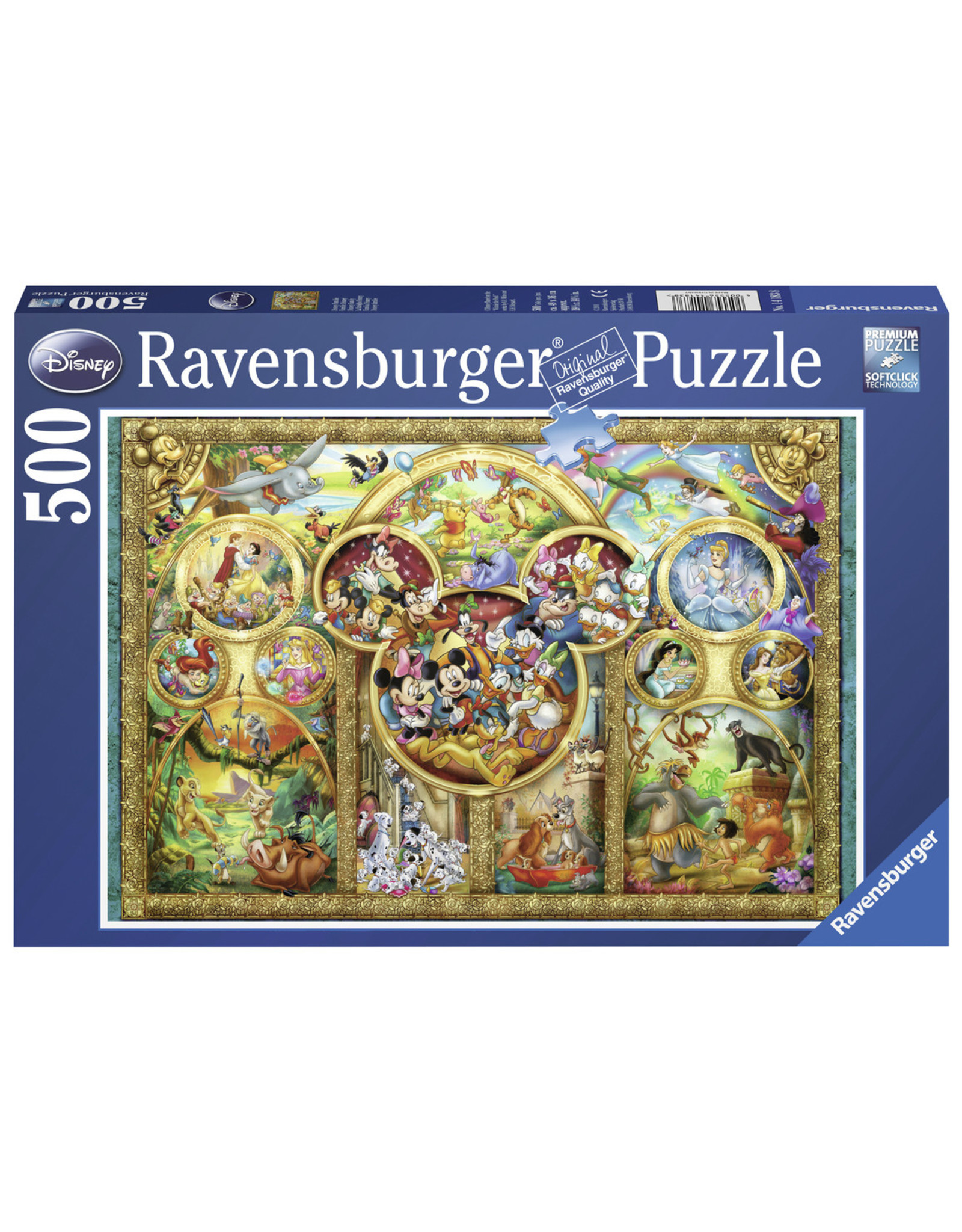 Ravensburger Ravensburger puzzel  Disney Familie 500 stukjes