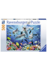 Ravensburger Ravensburger Puzzel 147106 Dolfijnen in het Koraalrif