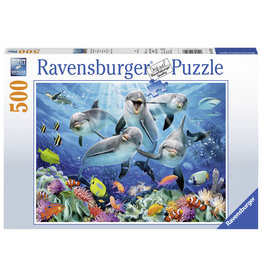 Ravensburger Ravensburger Puzzel 147106 Dolfijnen in het Koraalrif