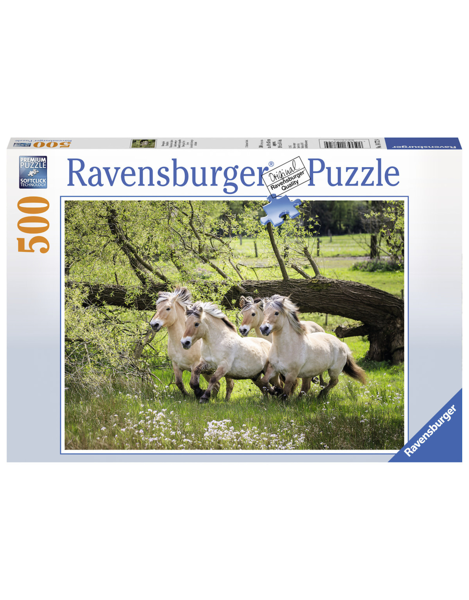 Ravensburger Norwegian Fjord Horses 500