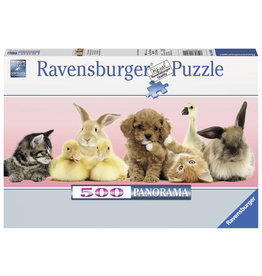 Ravensburger Ravensburger Puzzel 148011 Dierenvriendjes 500