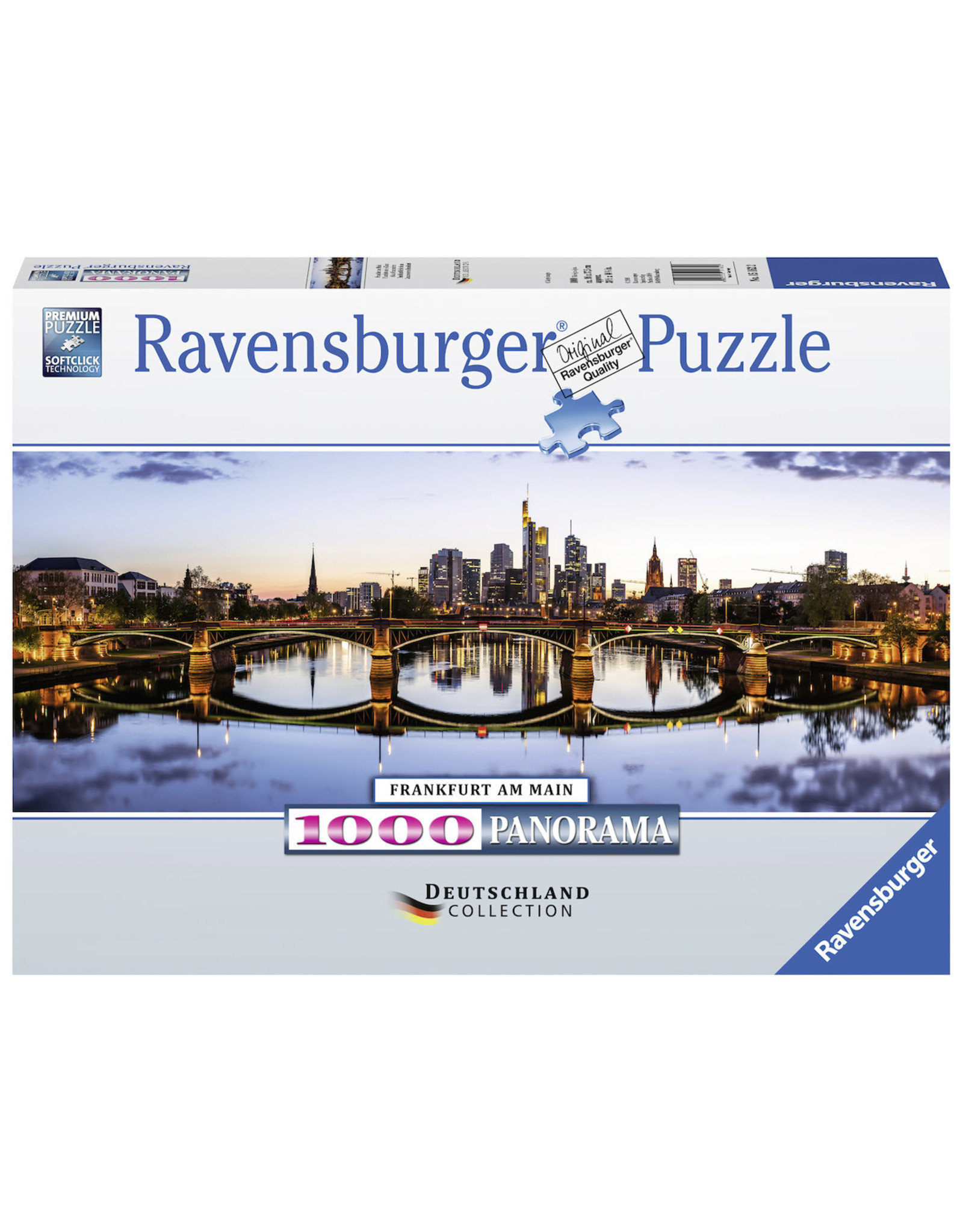 Ravensburger Ravensburger puzzel Panorama 151622 Frankfurt Am Main  1000stukjes