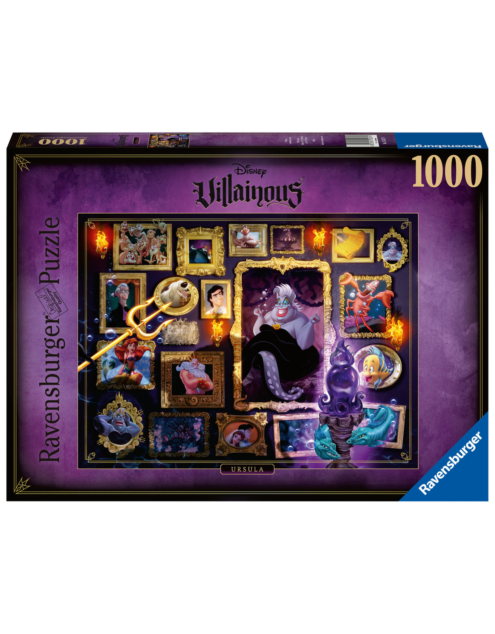 Ravensburger Ravensburger puzzel 150274  Villainous  Ursula  1000 stukjes