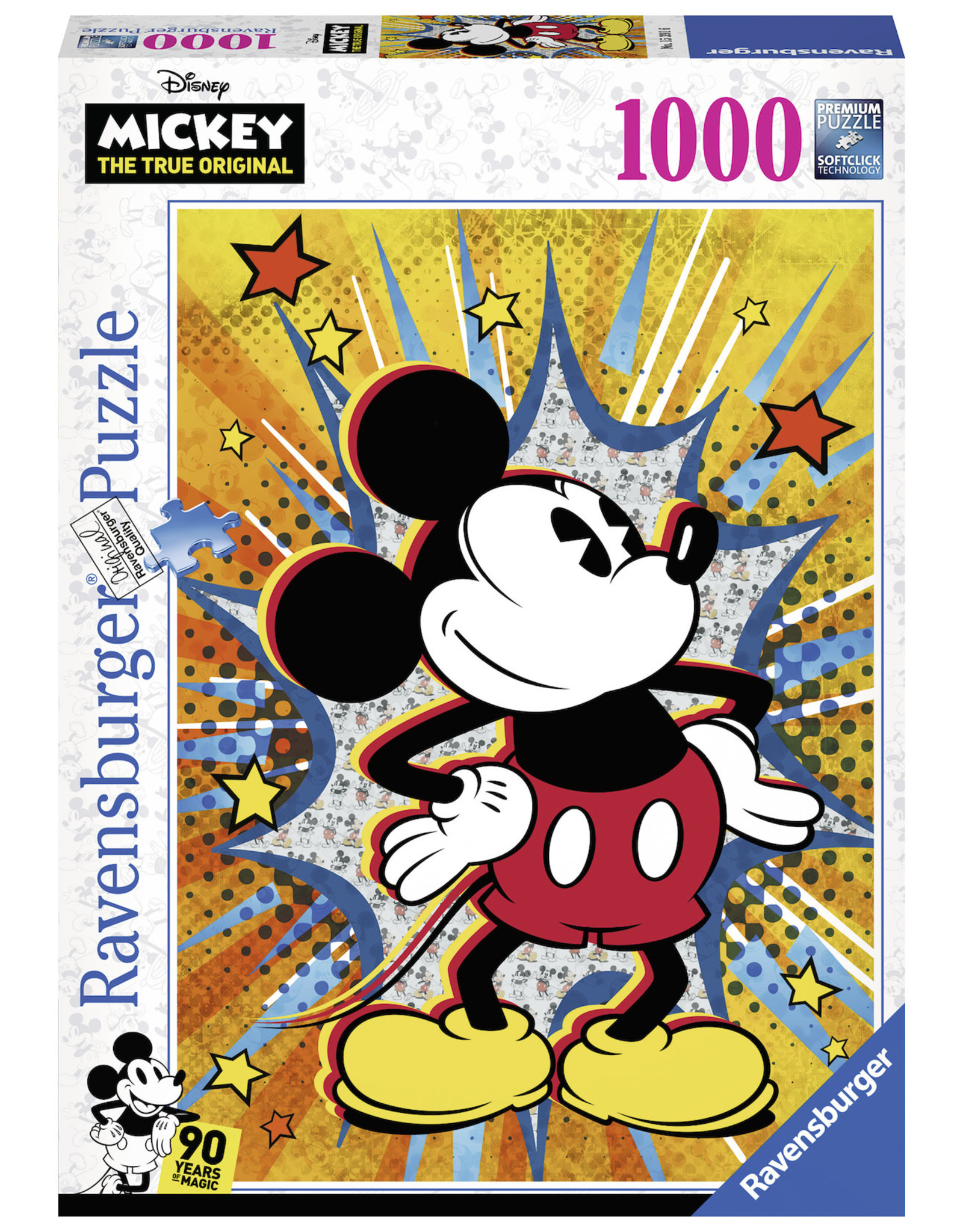 Ravensburger Ravensburger Puzzel 153916 Retro Mickey 1000 stukjes