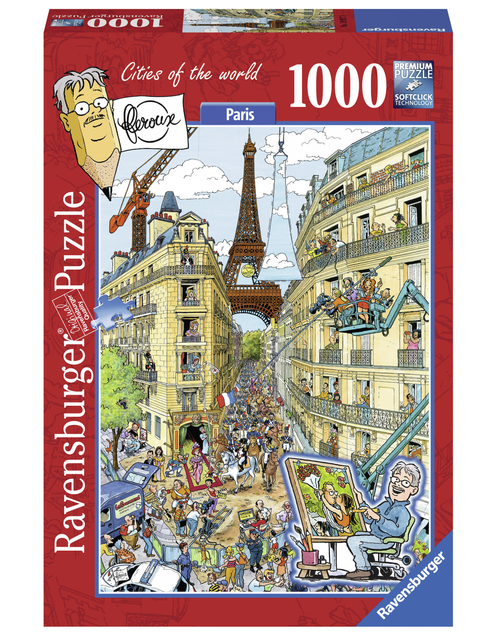 Ravensburger Ravensburger puzzel Fleroux 195039 Parijs 1000 stukjes