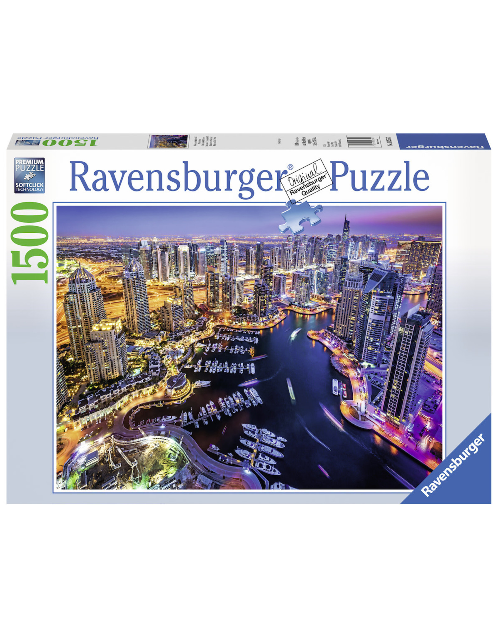 Ravensburger Ravensburger puzzel 163557 Dubai aan de Perzische Golf 1500 stukjes