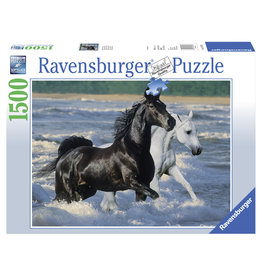 Ravensburger Ravensburger puzzel 162765 Paarden Op Het Strand 1500 stukjes