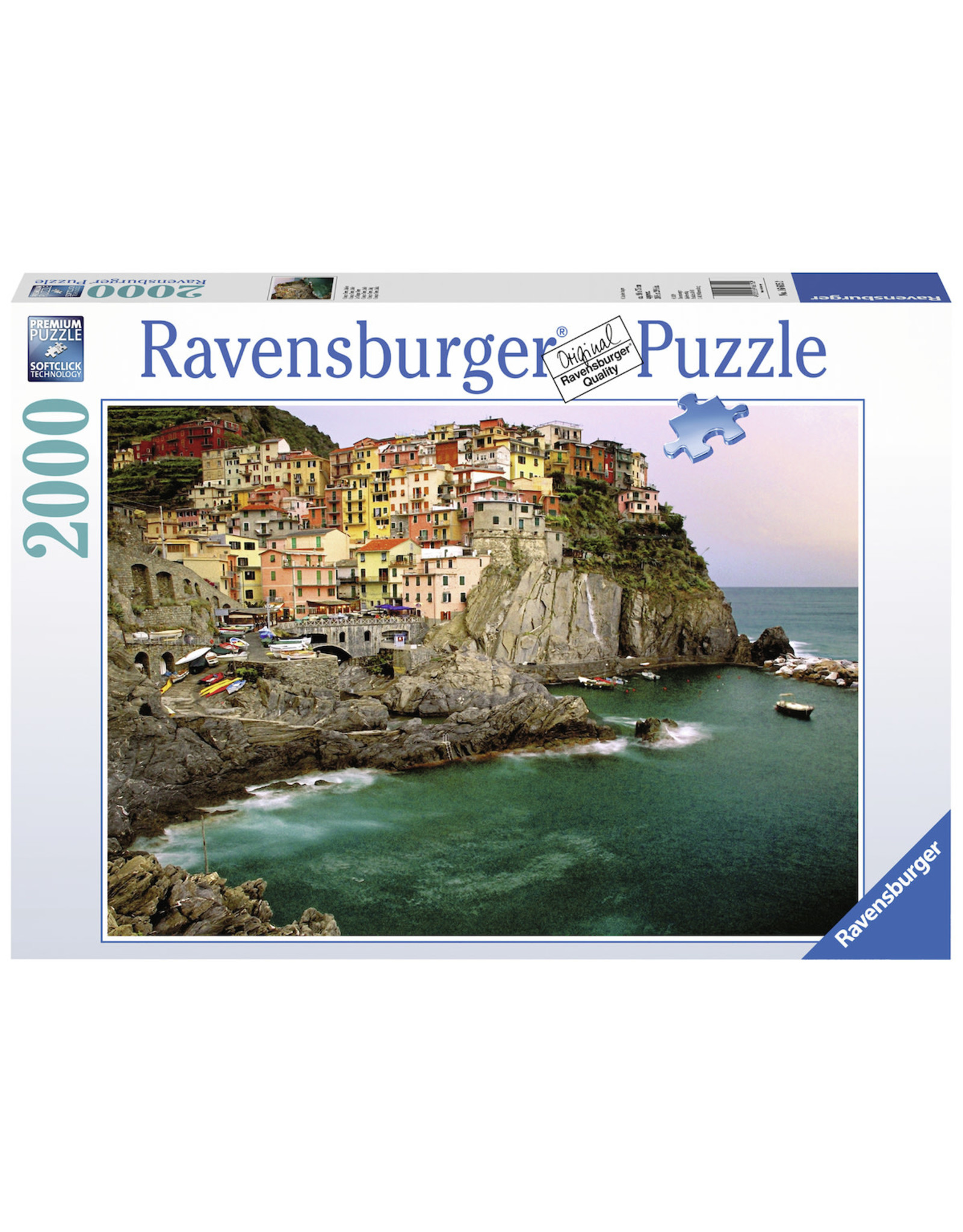 Ravensburger Ravensburger puzzel 166152 Cinque Terre, Italie 2000 stukjes