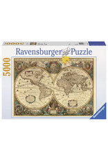 Ravensburger Ravensburger puzzel  174119Antieke Wereldkaart  5000