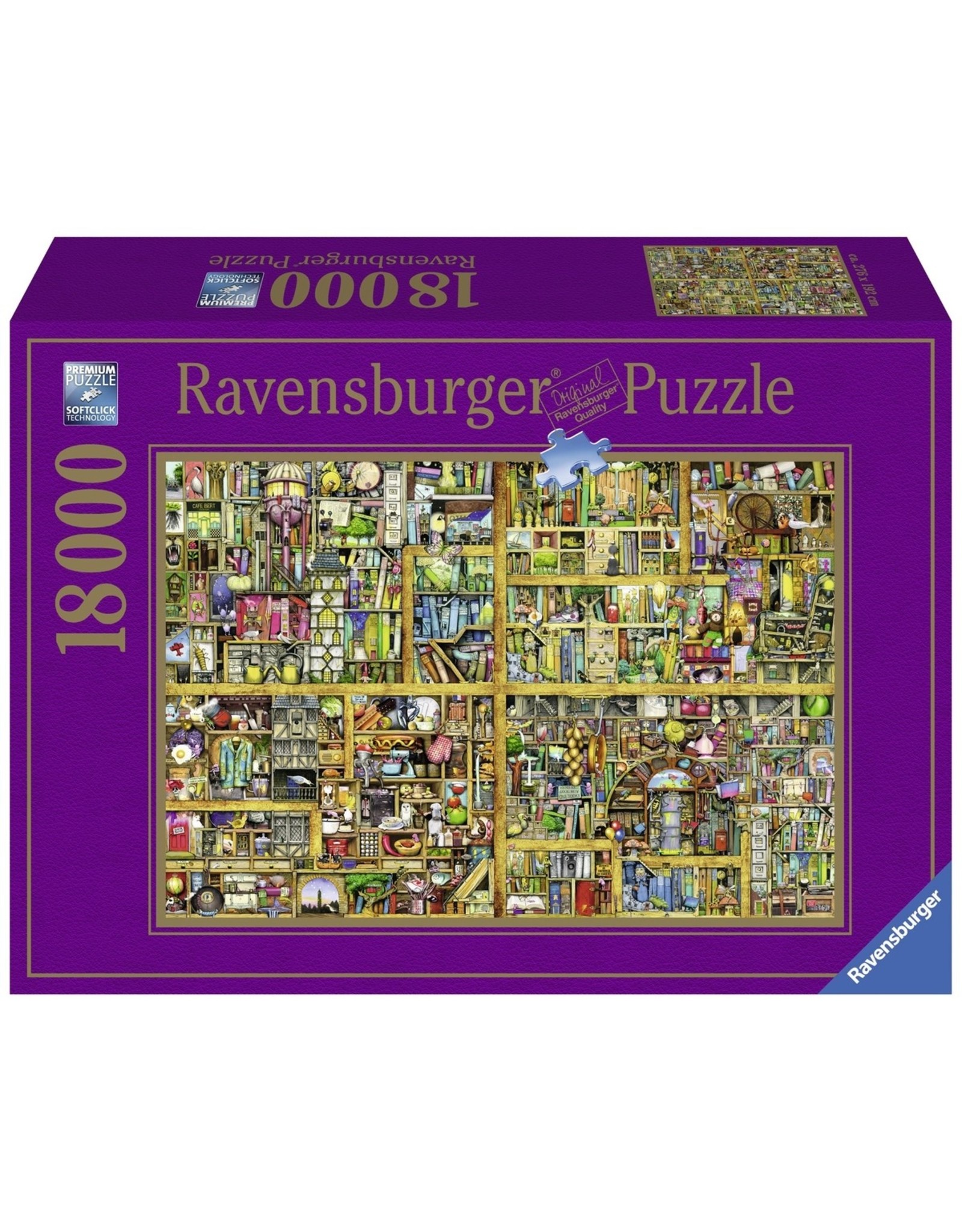 Ravensburger Ravensburger puzzel  178254  Magical Bookcase 18000 stukjes