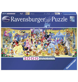 Ravensburger Ravensburger Puzzel 151097 Panorama WD: Disney Groepsfoto 1000 stukjes