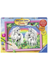 Ravensburger Schilderen op Nummer 284535 Fabulous Unicorns 30X24