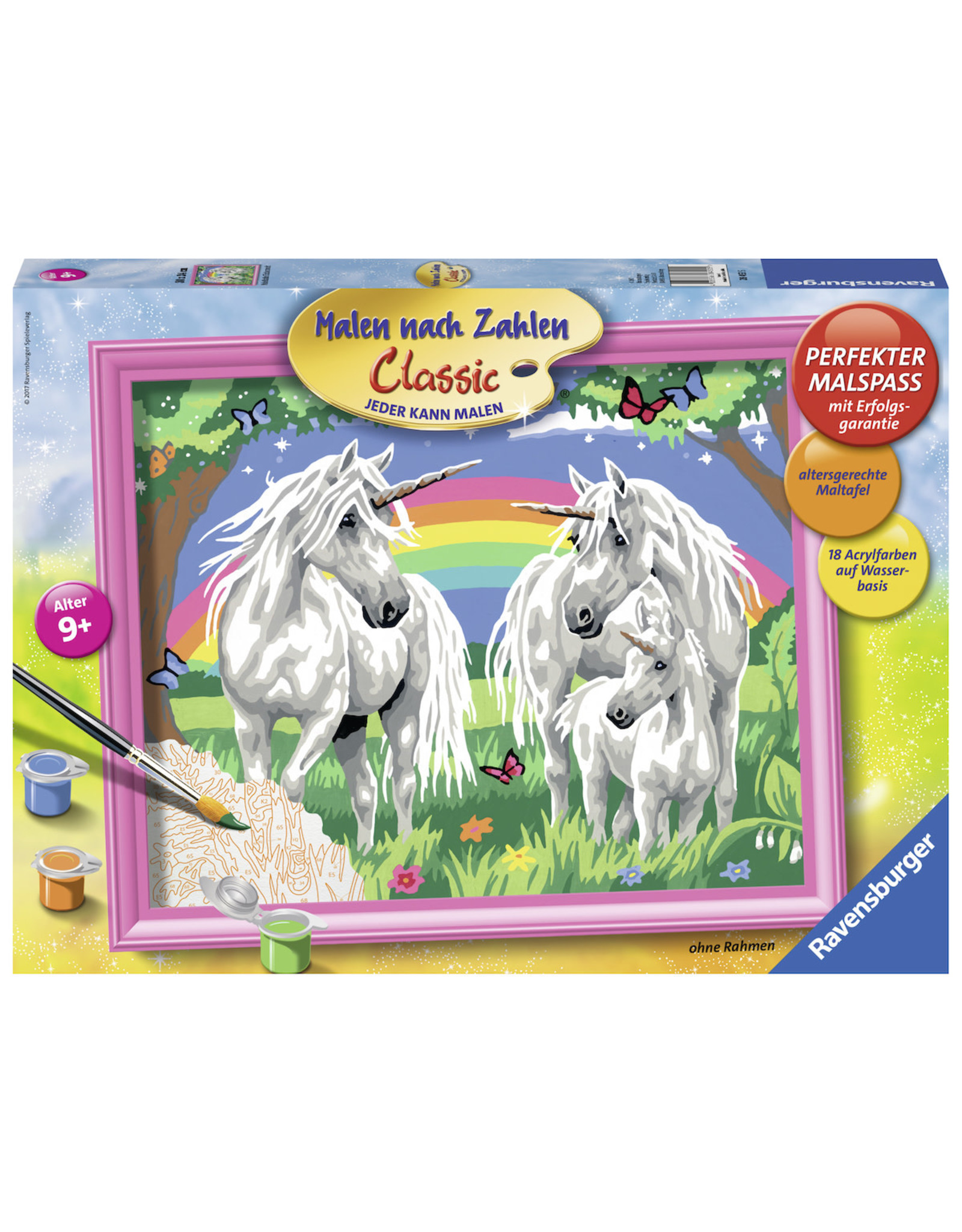 Ravensburger Schilderen op Nummer 284535 Fabulous Unicorns 30X24