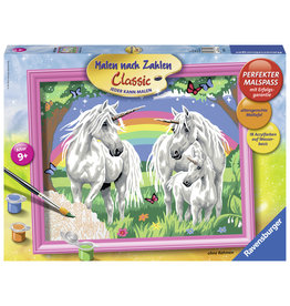 Ravensburger Schilderen op Nummer 284535 Fabulous Unicorns 30X24