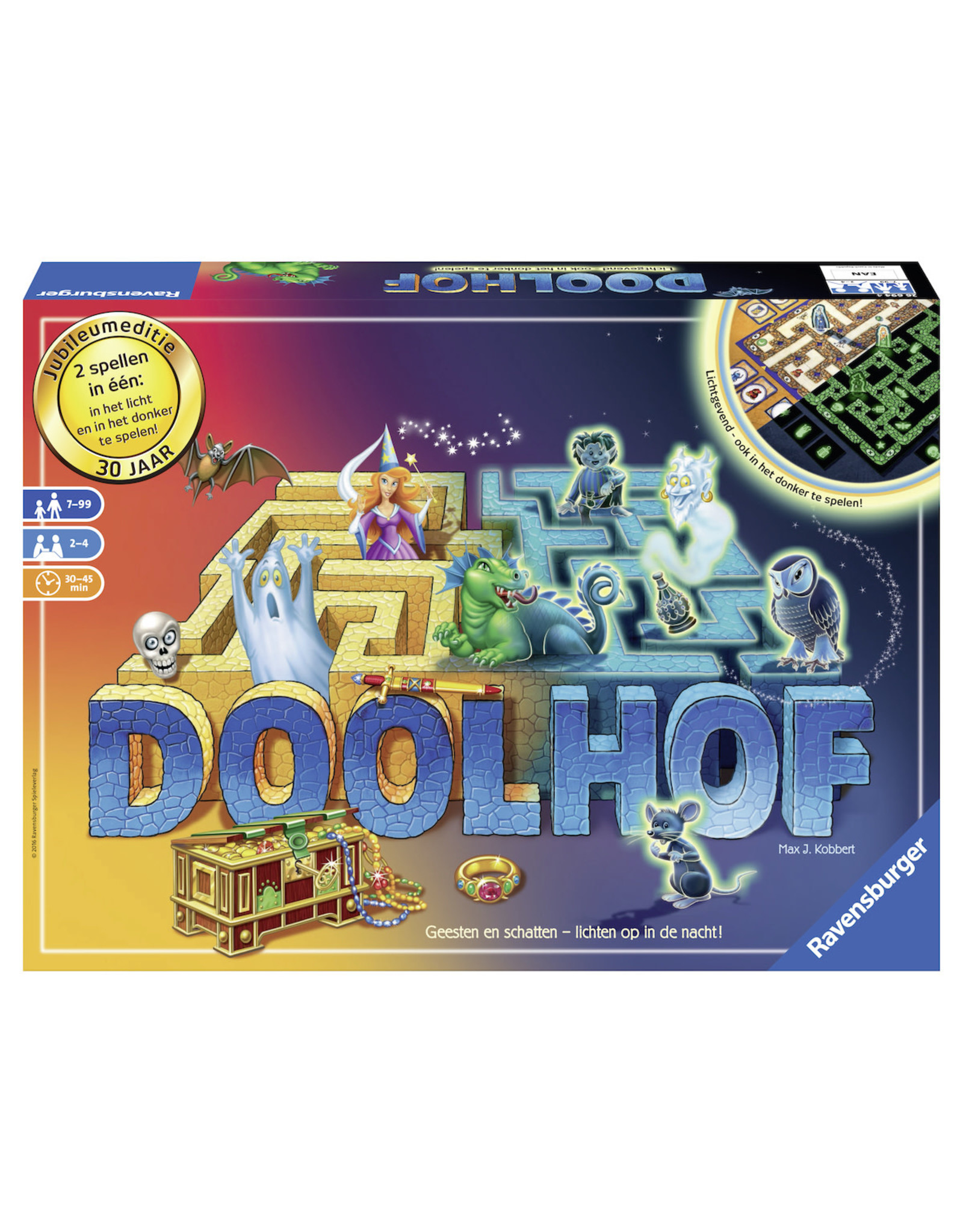 Ravensburger Ravensburger 266944  Doolhof Glow in the dark - Lichtgevend Doolhof