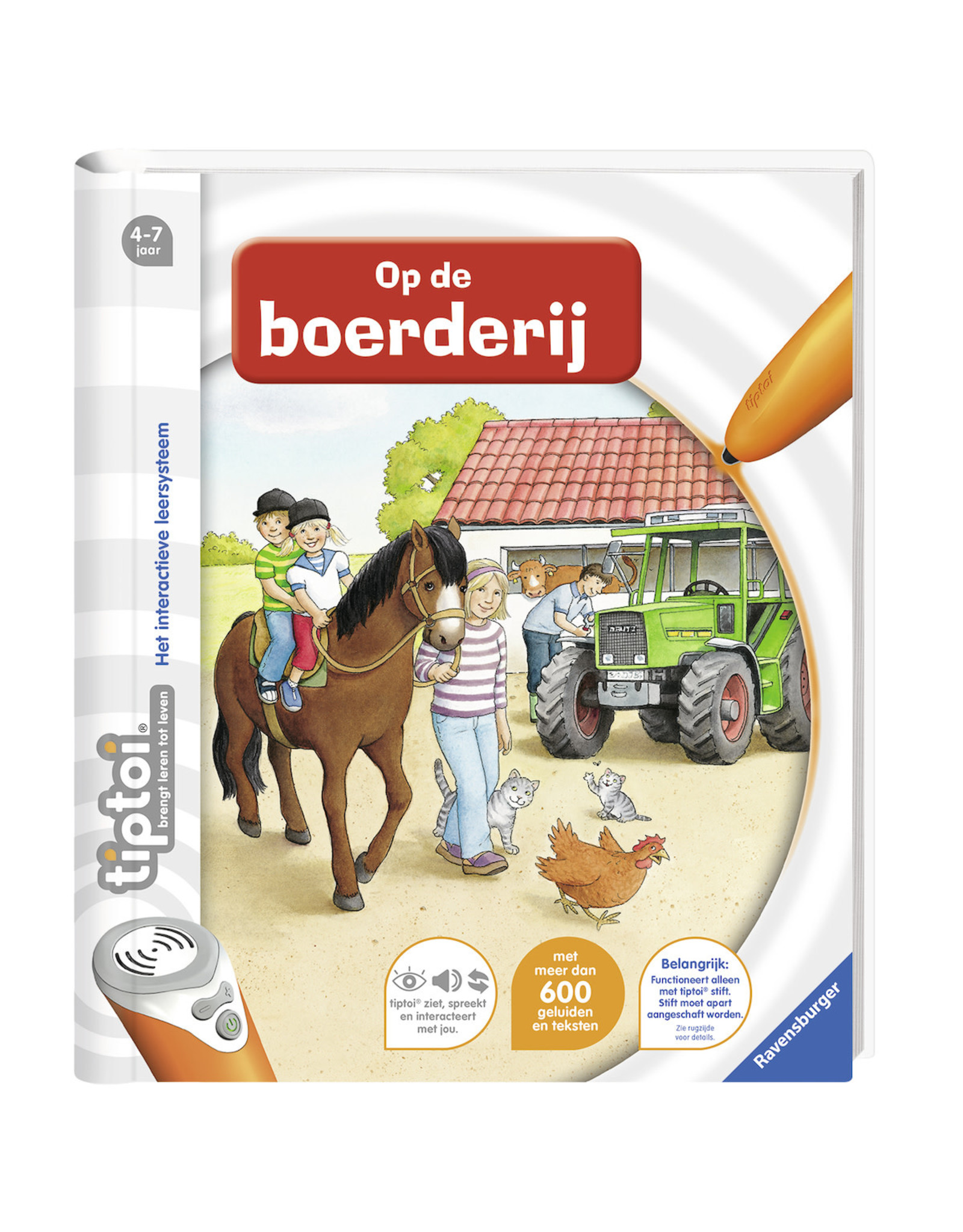 Ravensburger Tiptoi  006120 Op De Boerderij