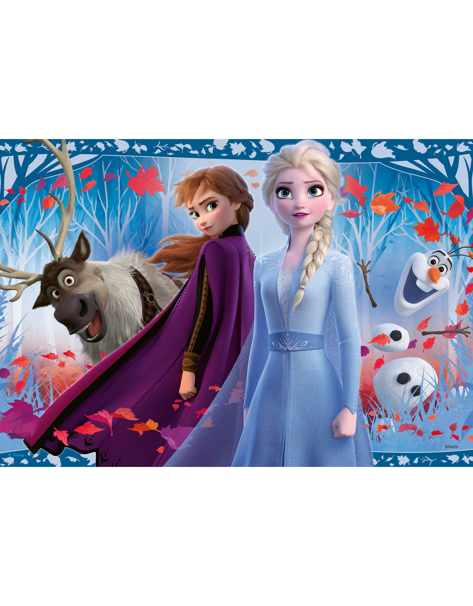 Ravensburger Ravensburger Puzzel Disney Frozen 2 - Reis  naar het Onbekende 2x12 Stukjes