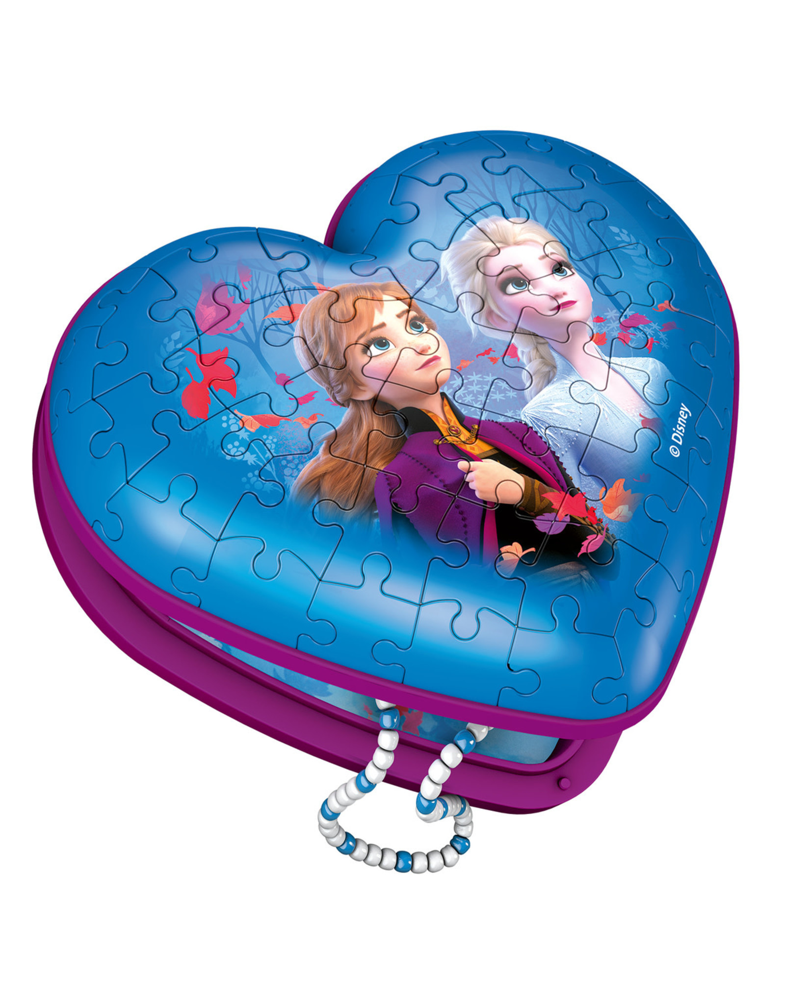 Ravensburger Ravensburger 3D Puzzel 121205 Hartendoosje Disney Frozen 2 - 54 Stukjes