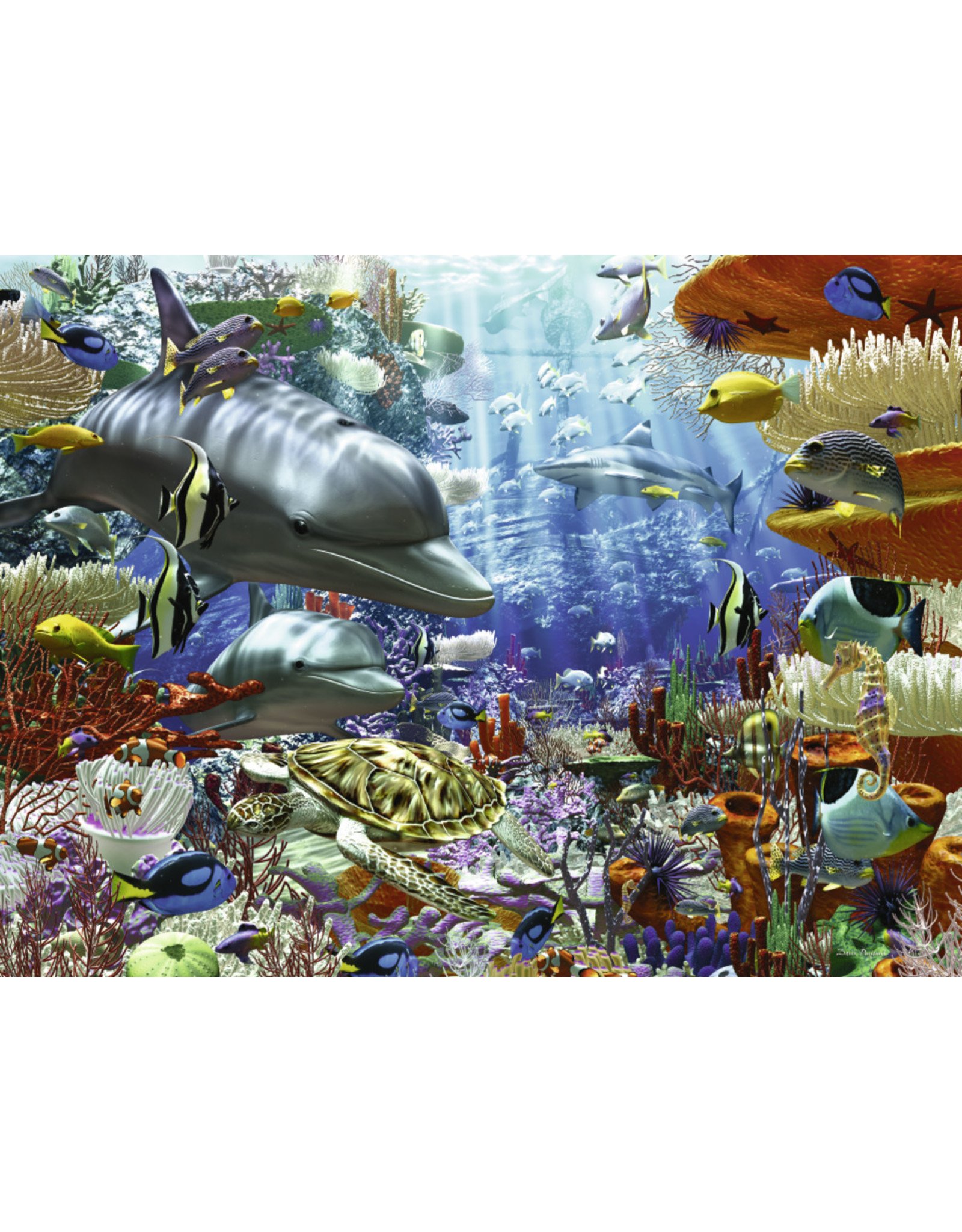 Ravensburger Ravensburger puzzel 170272 Leven onder Water 3000 stukjes