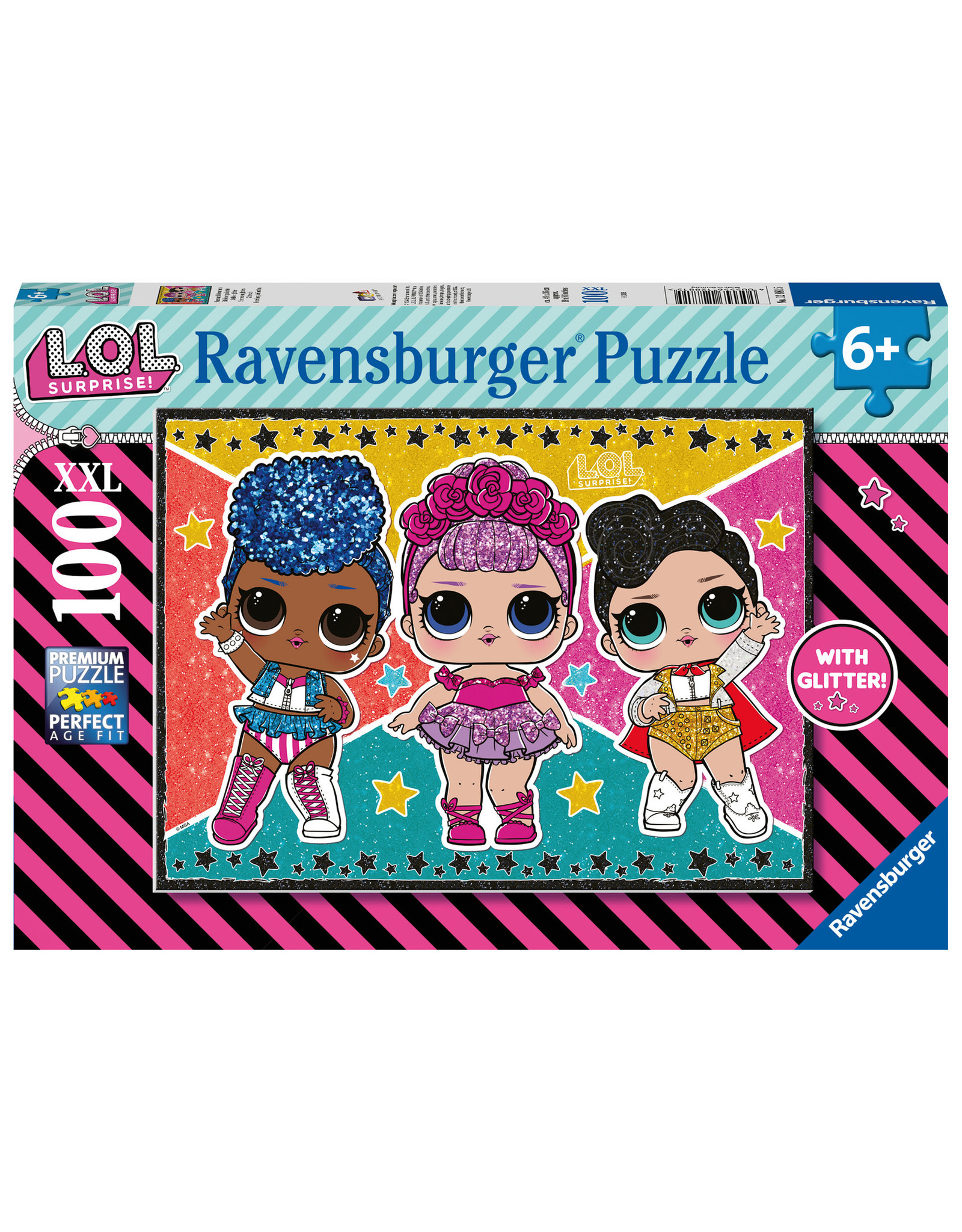 Ravensburger L.O.L. Sterren En Glitters 100XXL