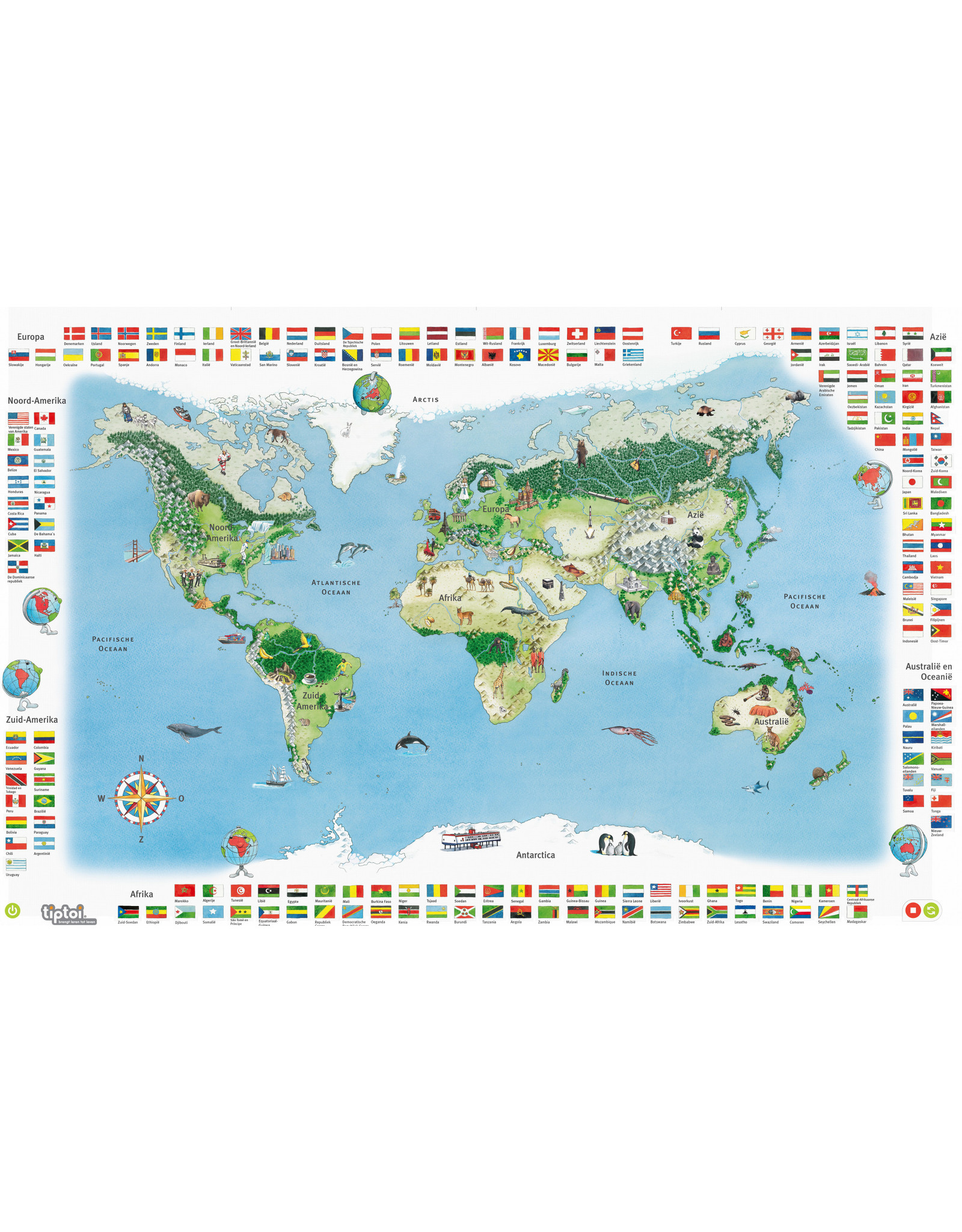 Ravensburger Mijn Grote Wereldatlas Starterset Tiptoi