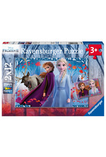 Ravensburger Ravensburger Puzzel Disney Frozen 2 - Reis  naar het Onbekende 2x12 Stukjes