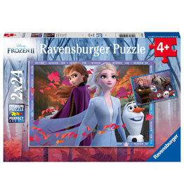 Ravensburger Ravensburger Puzzel  050109 ijzige Avonturen Frozen 2X24