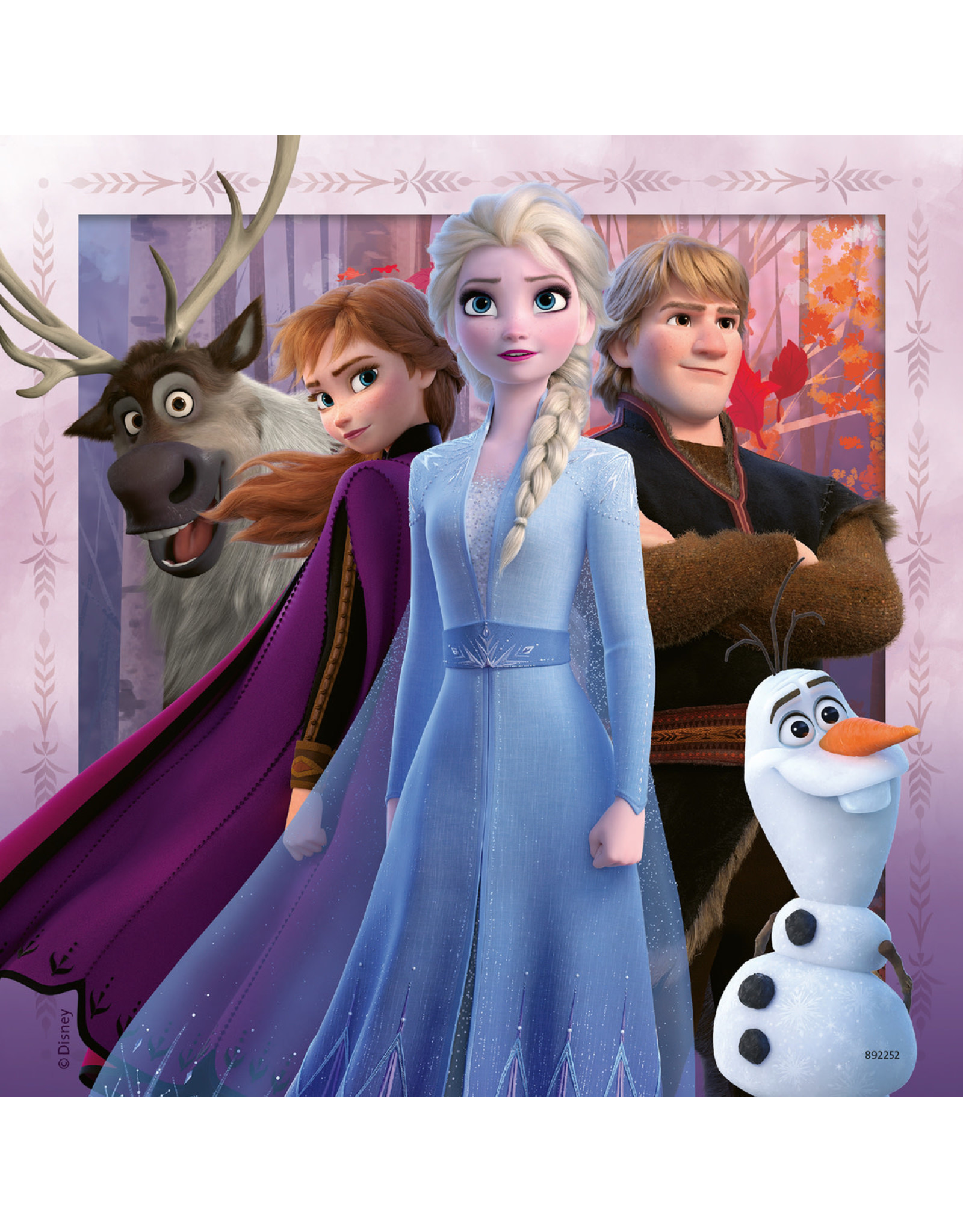 Ravensburger Frozen 2  Puzzle 3X49