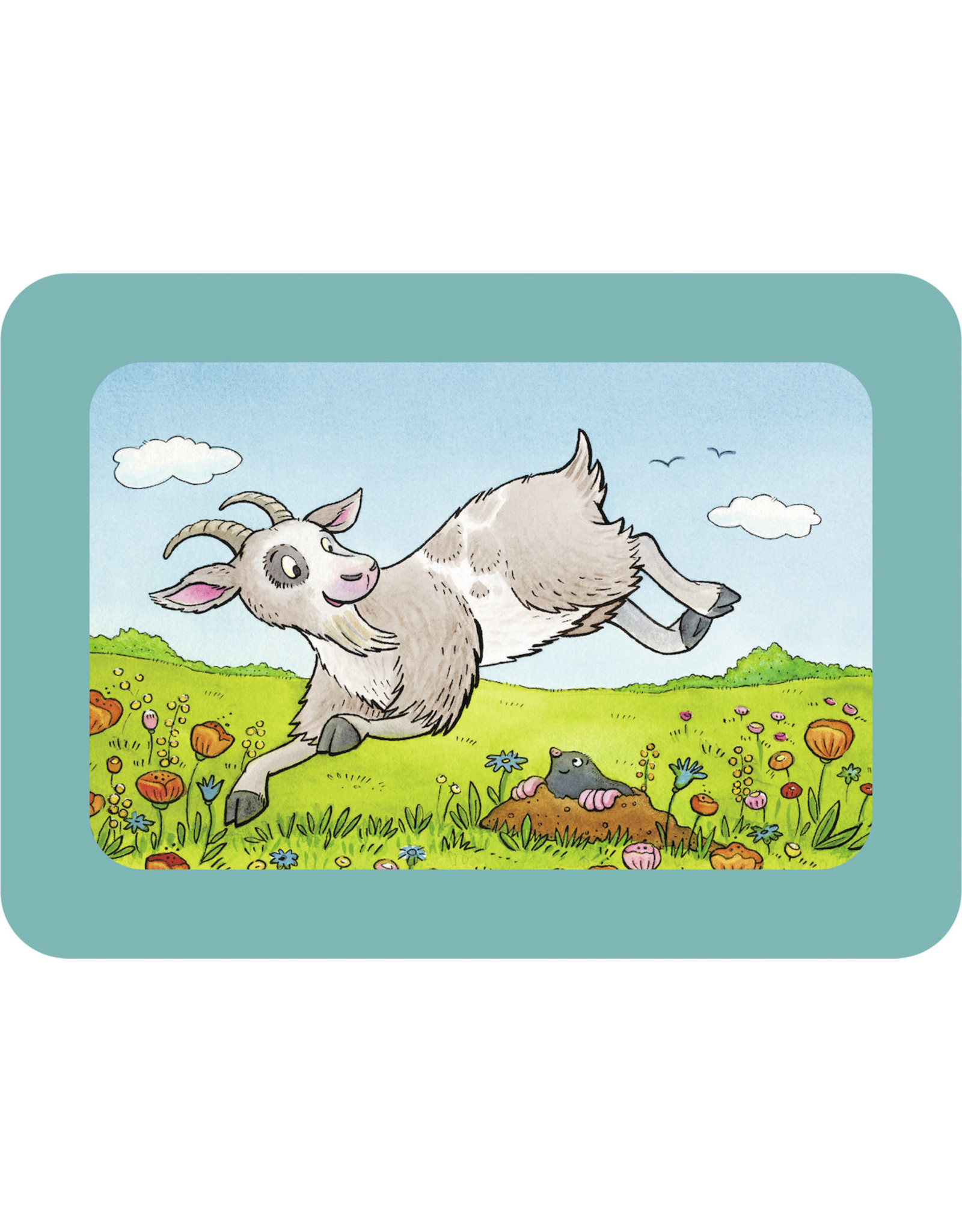 Ravensburger My First Puzzle - Schaap, Ezel En Geit