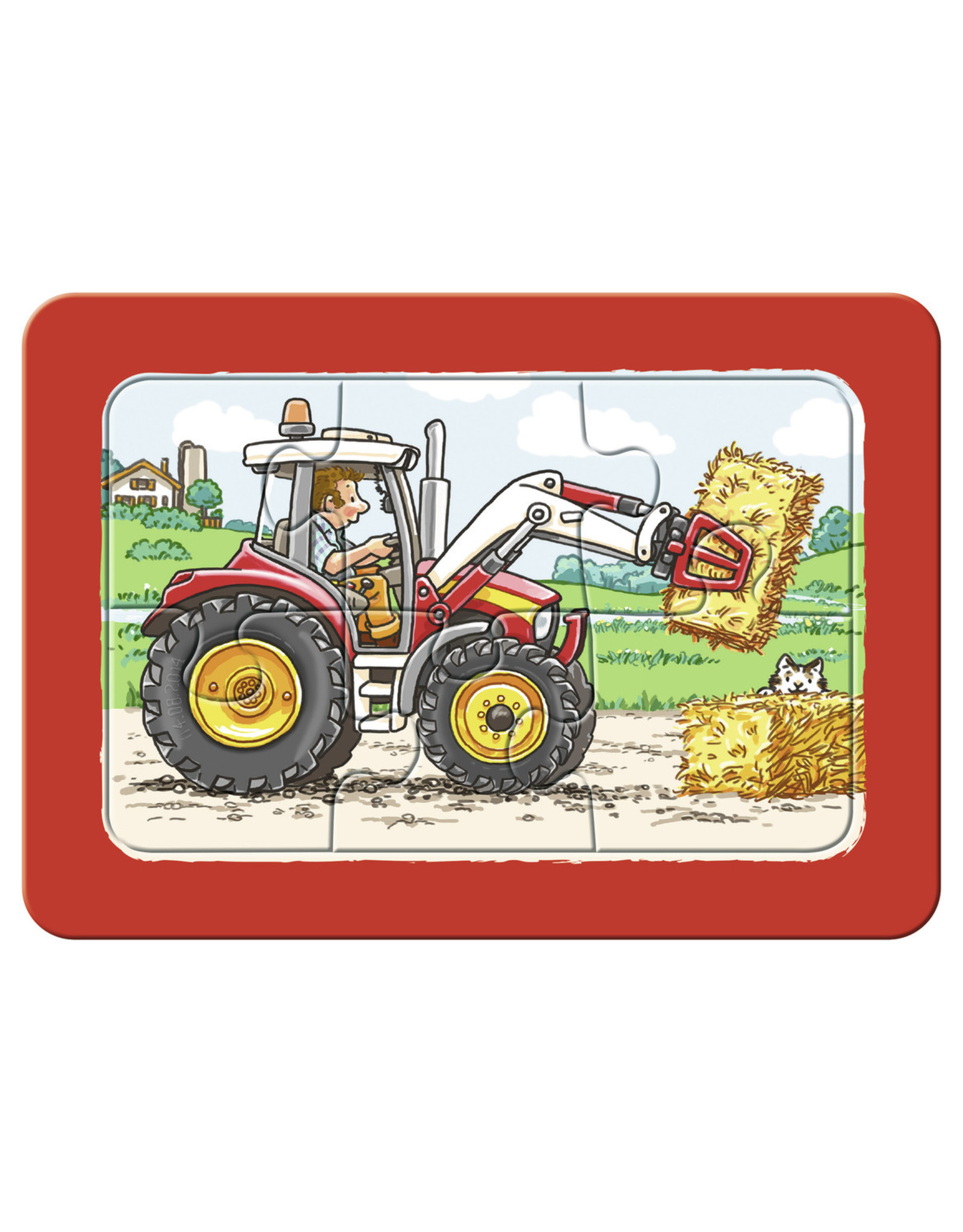 Ravensburger My First Puzzles - Graafmachine/Tractor/Kiepauto