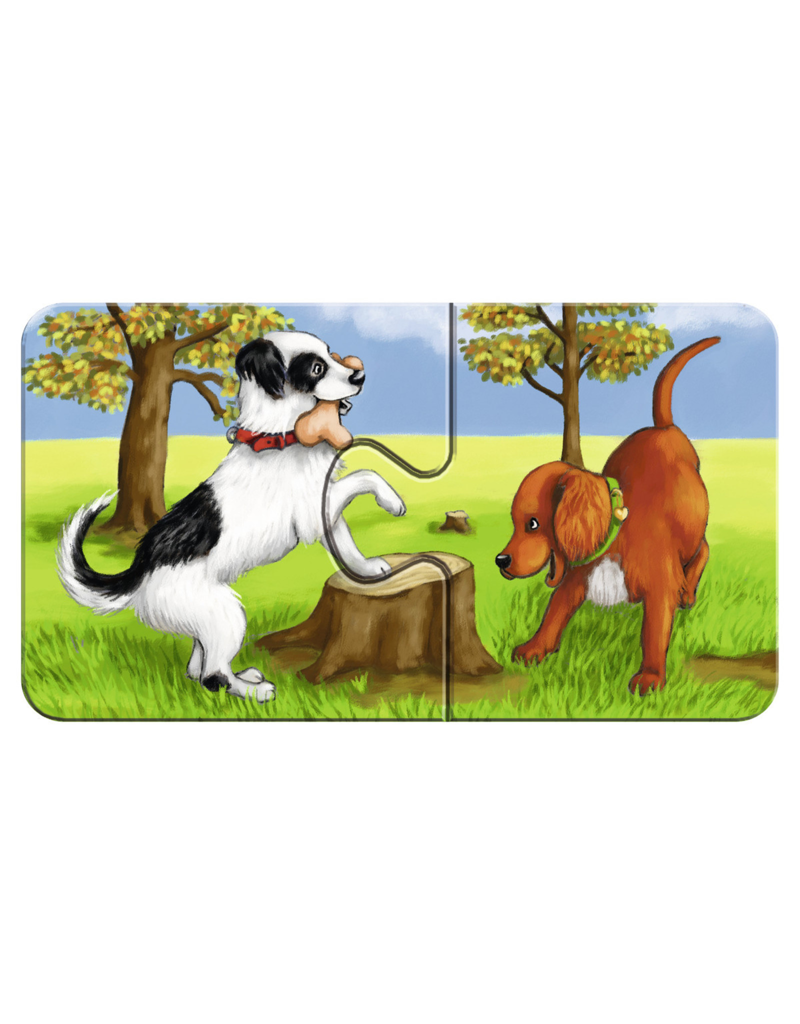 Ravensburger Lieve Dieren - Hout 9X2