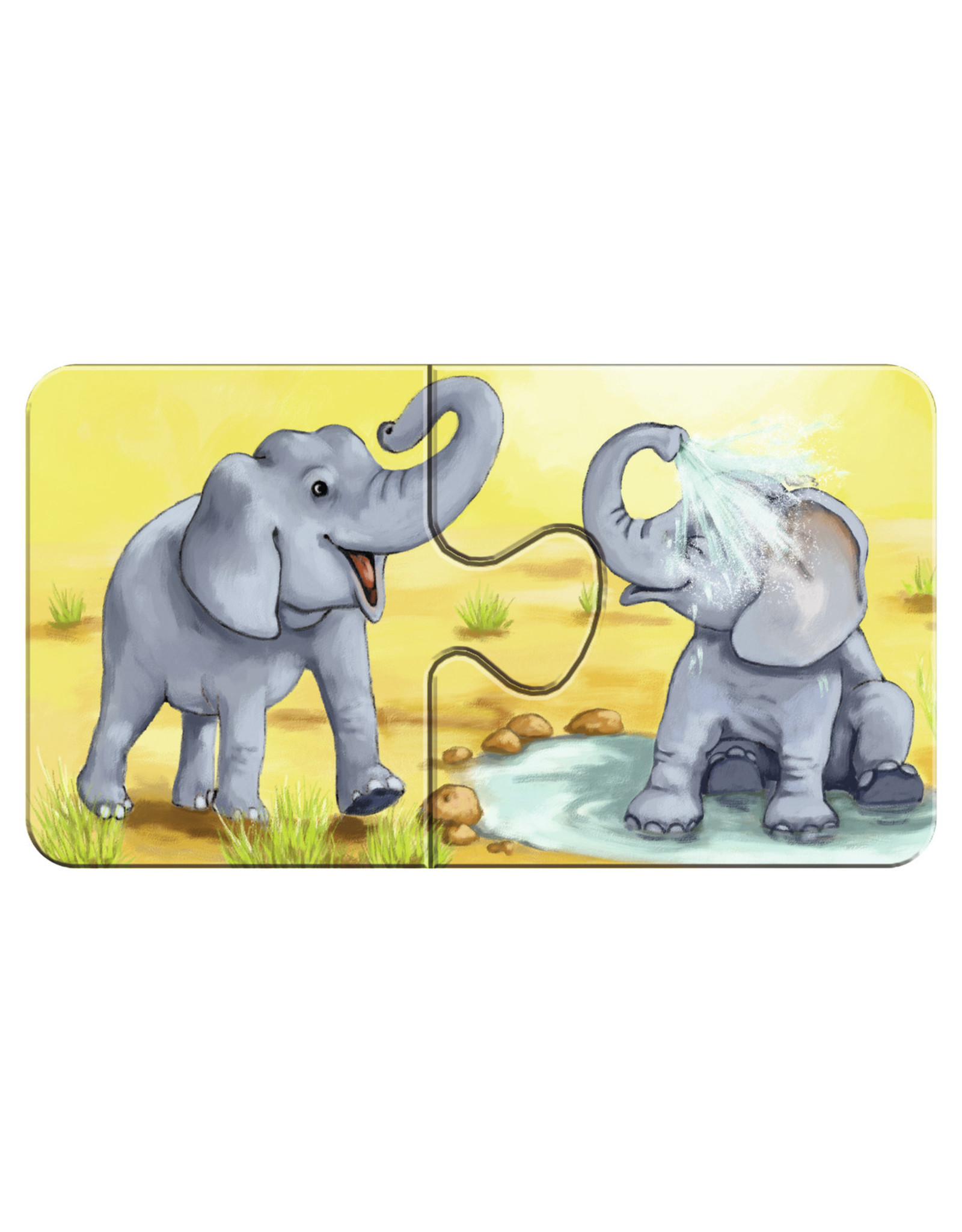 Ravensburger Lieve Dieren - Hout 9X2