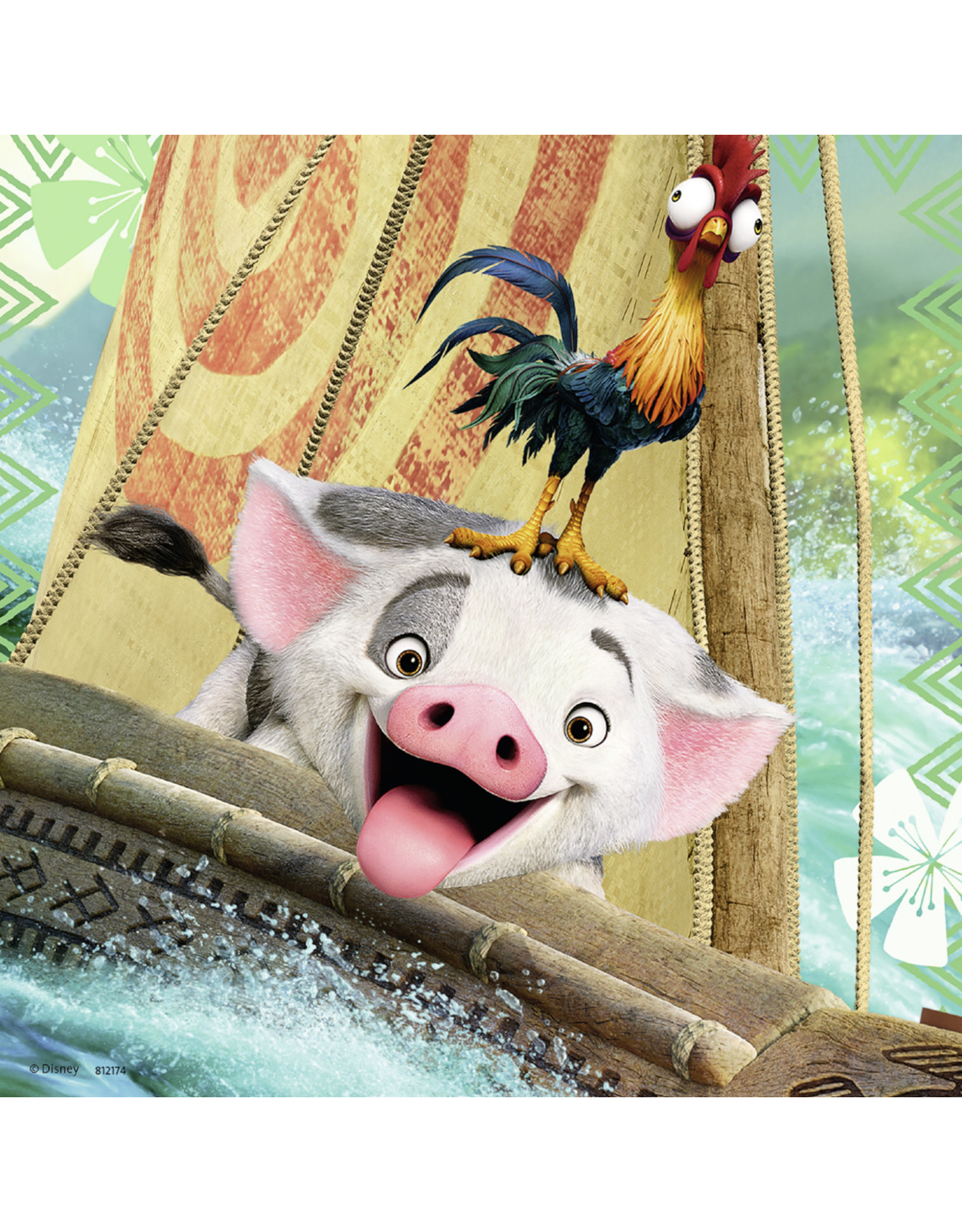 Ravensburger Vaiana'S Voyage Of Discovery 3X49