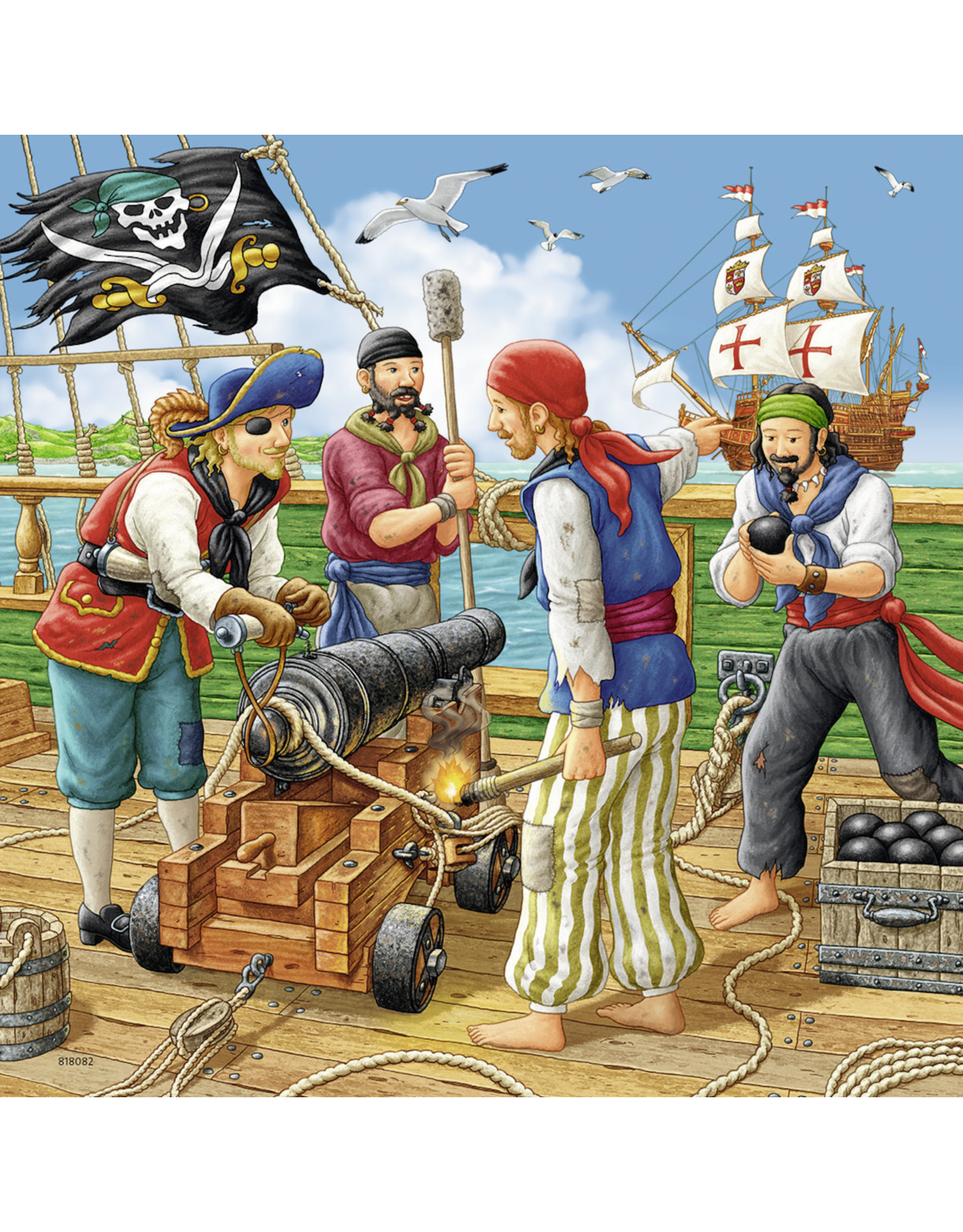 Ravensburger Cadventure On The High Seas 3X49