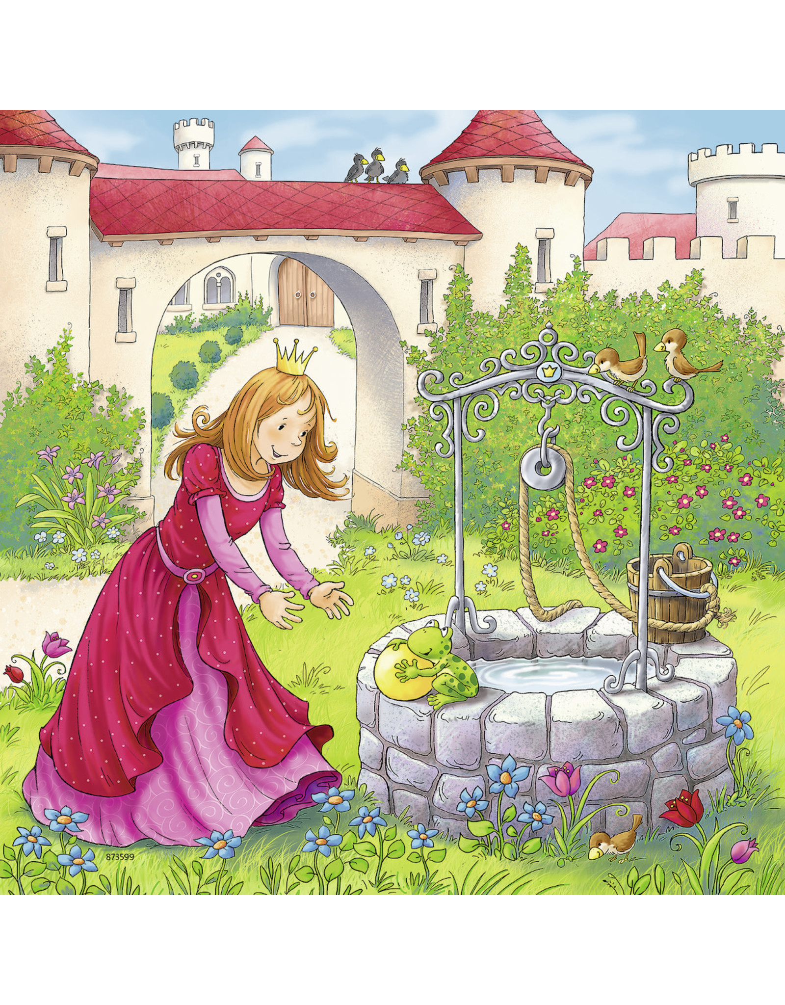 Ravensburger Rapunzel, Roodkapje En De Kikkerkoning 3X49