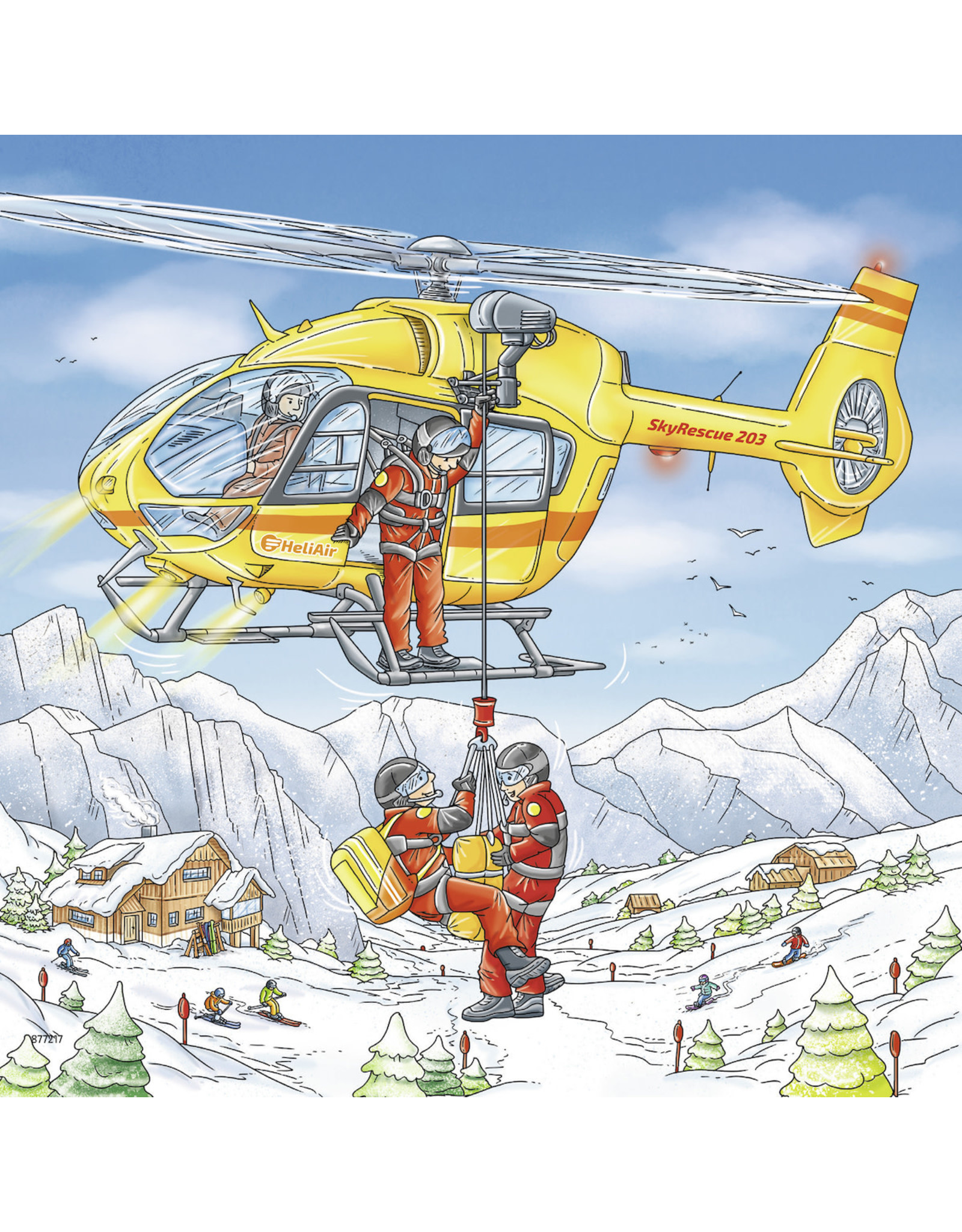 Ravensburger Op De Skipiste 3X49