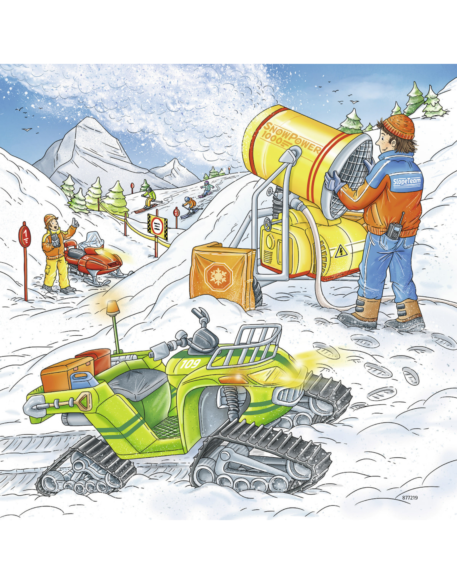 Ravensburger Op De Skipiste 3X49