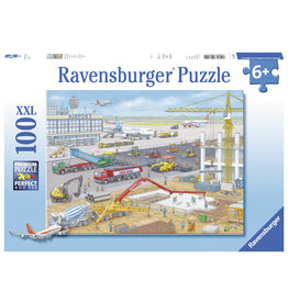 Ravensburger Ravensbruger Puzzel 106240 Construction At The Airport 100Xxl