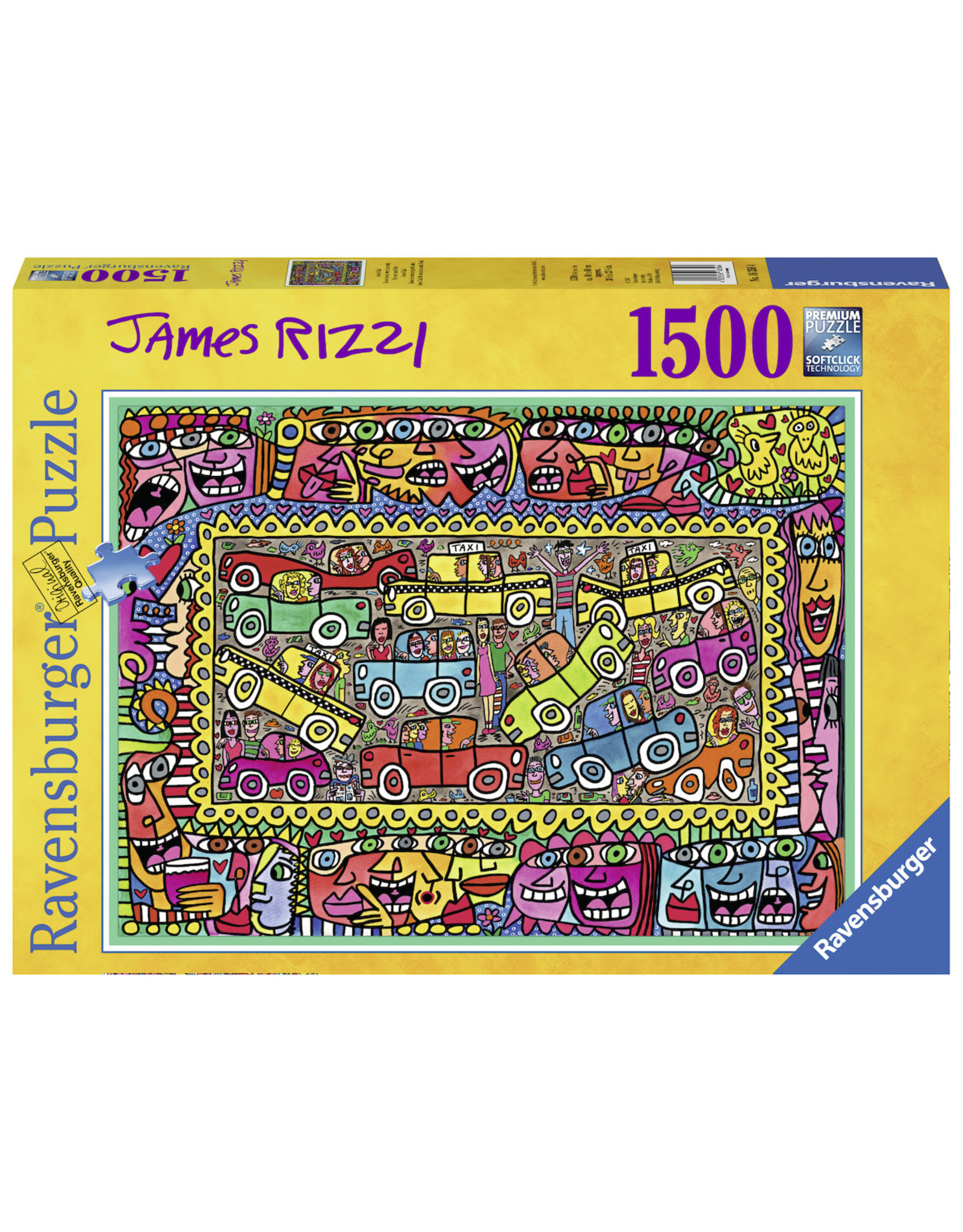 Ravensburger Ravensburger puzzel 163564 We Are On Our Way To Your Party - J Rizzi 1500 stukjes