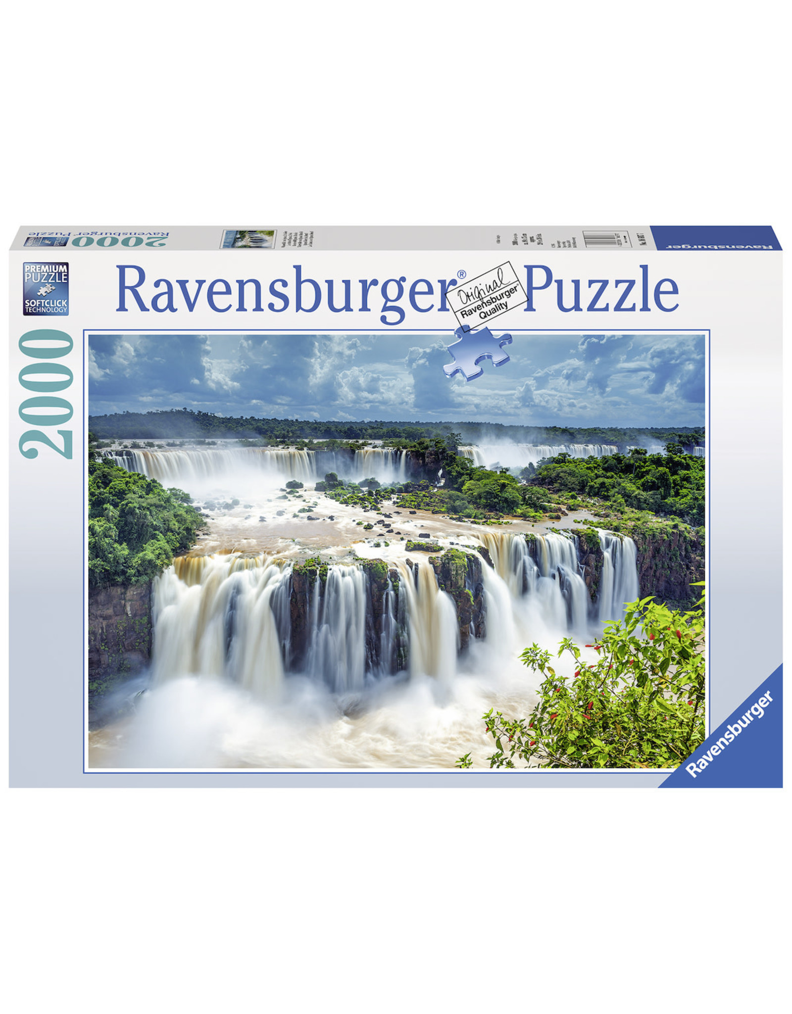 Ravensburger Ravensburger puzzel  166077  Watervallen Van Iguazu, Brazilie 2000 stukjes
