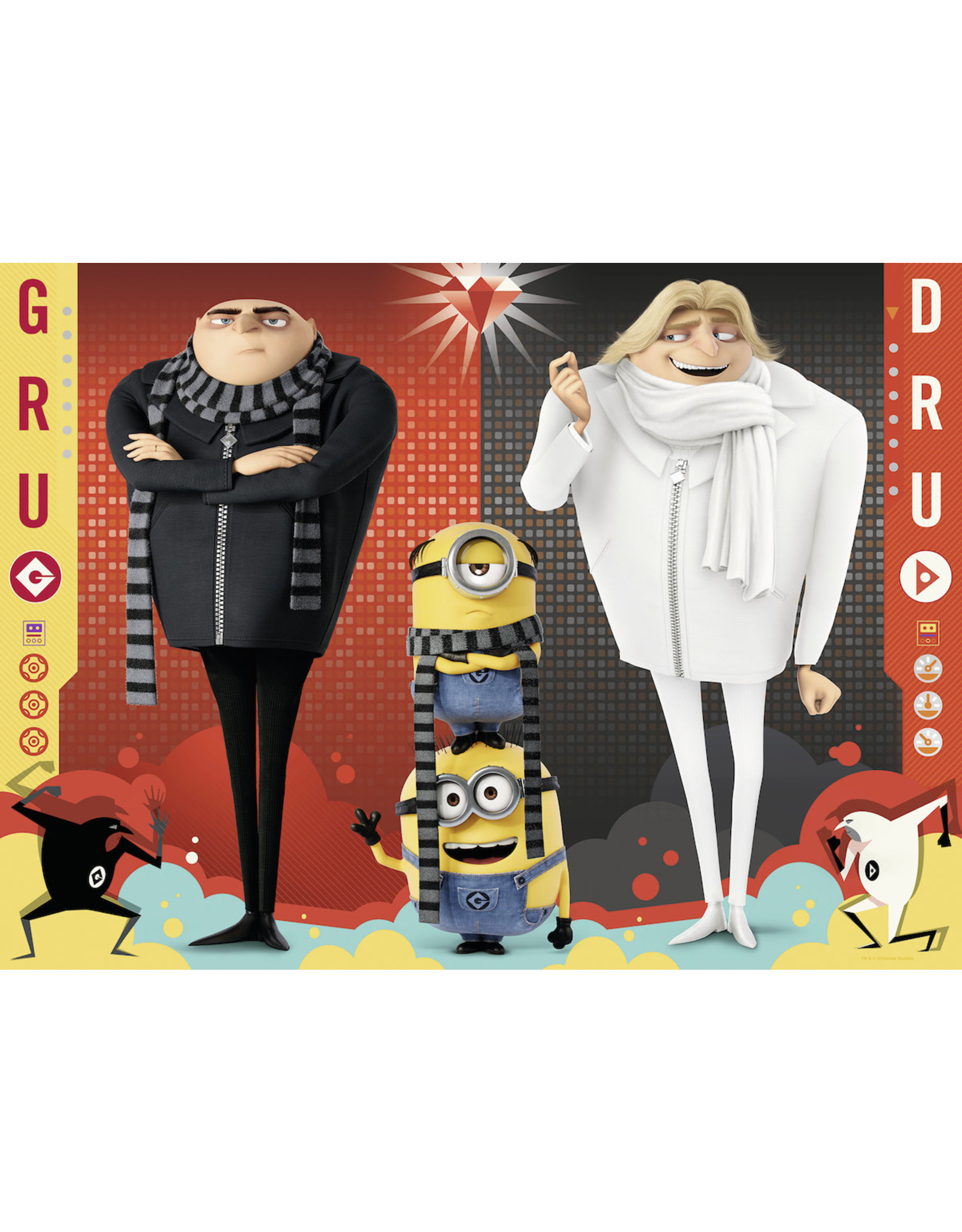 Ravensburger Gru, Dru And The Minions  100Xxl