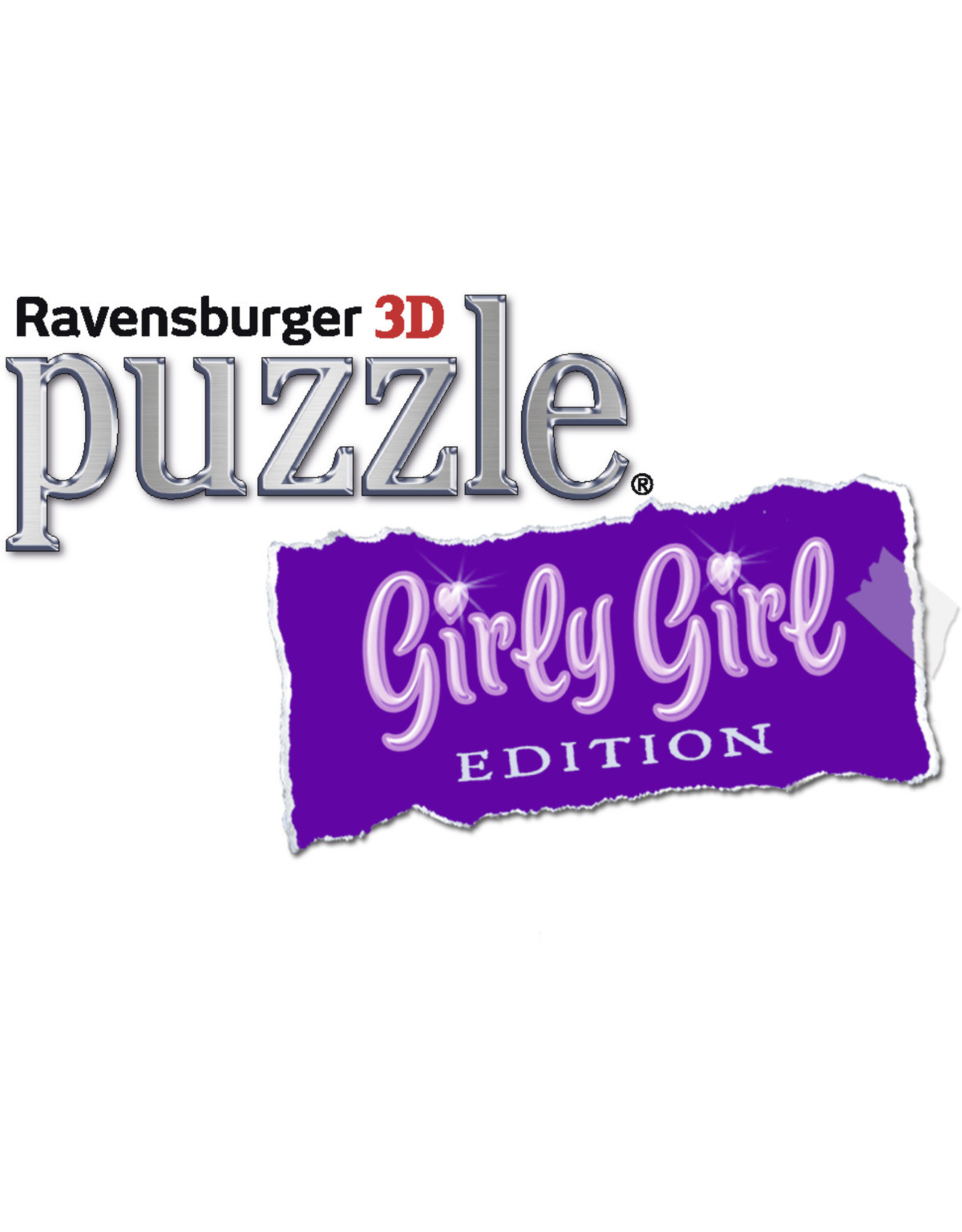 Ravensburger Ravensburger 3D Puzzel 120529  Bloemenvaas Girly Girl Edition Paard - 216 Stukjes