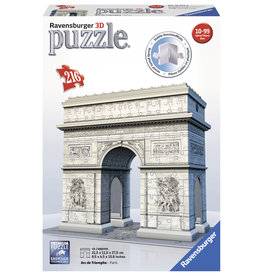 Ravensburger Ravensburger 3D Puzzel 125142 Arc De Triomphe -216 Stukjes